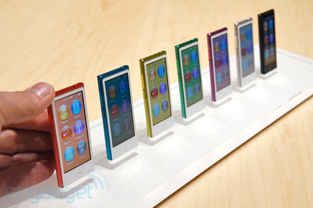 第7世代 iPod nanoが登場。過去のnanoとのスペックやサイズや価格を 