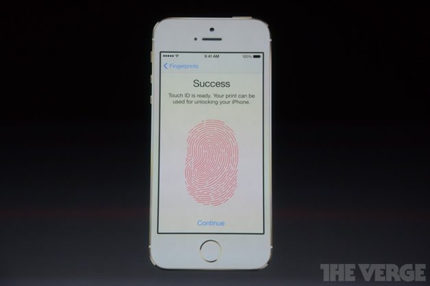 iPhone 5sは指紋でアプリを買える