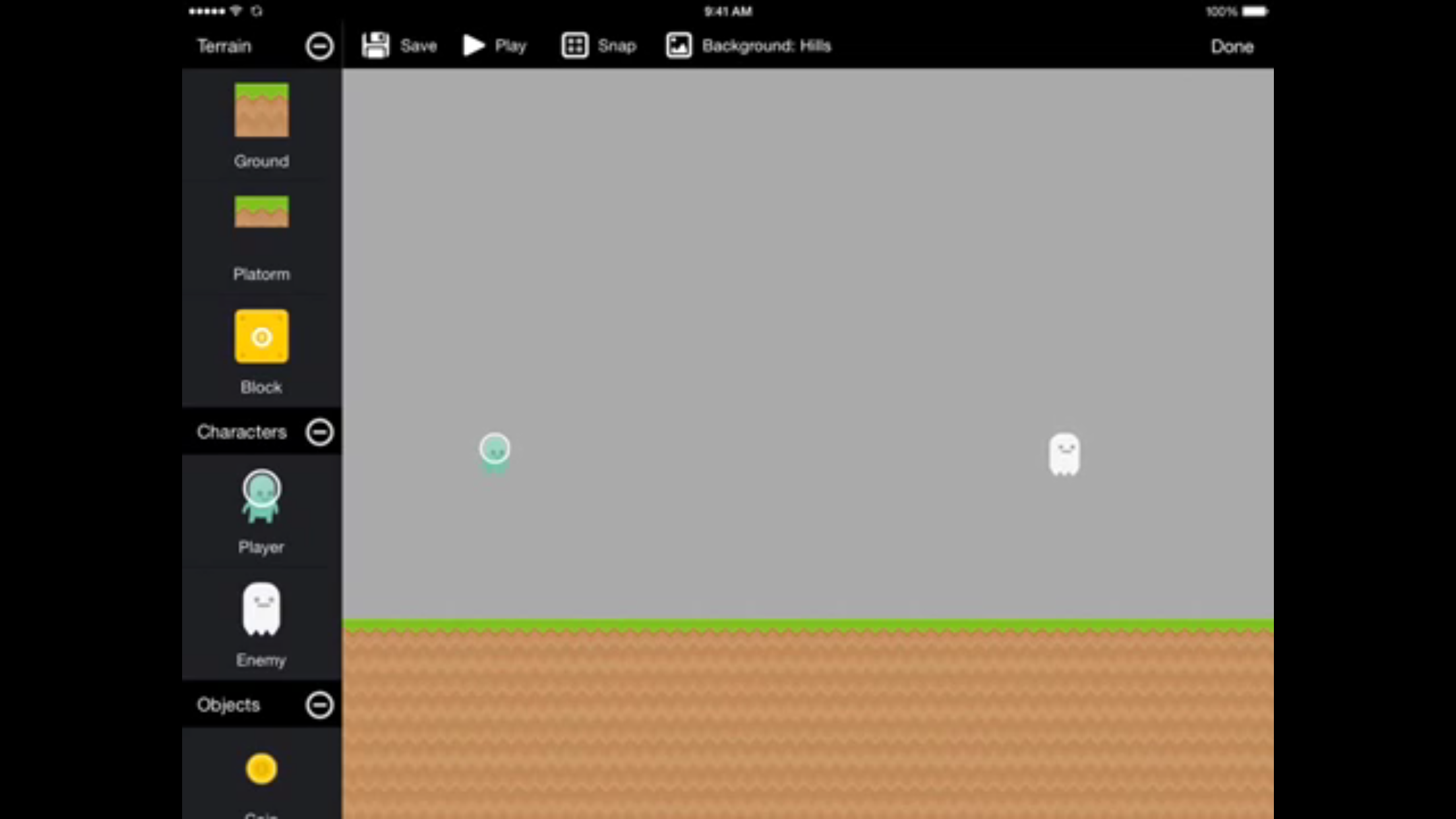 タップでゲームを作れる時代かぁ Ipadで本格的なゲームアプリが作れる Toy Engine