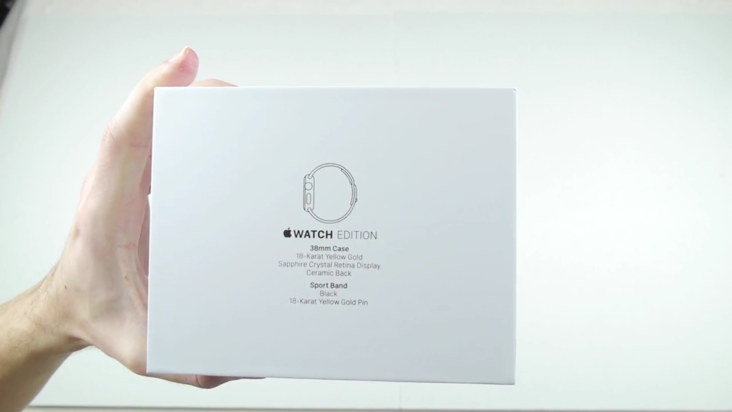 Apple watch Editionの箱