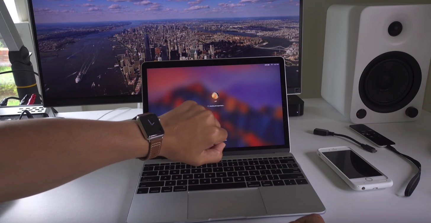 Apple WatchでmacOS Sierraのロックを解除する方法。