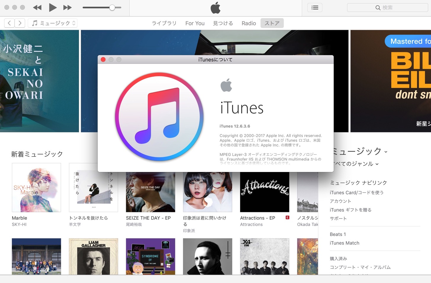 iTunes 12.6.3