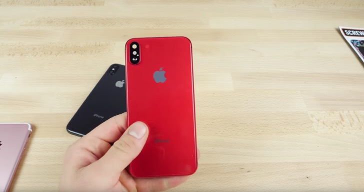 iPhone Xのプロダクトレッド（Product Red）