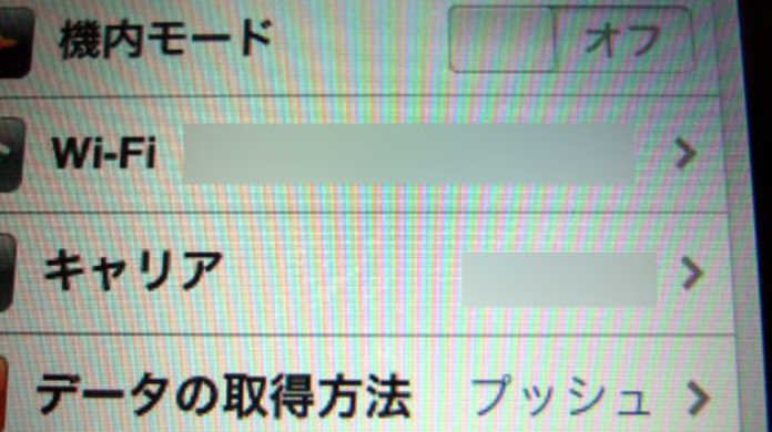 iPhone 3G、設定画面に驚きの文字が・・・。やっぱりドコモ対応の可能性ありなのか？