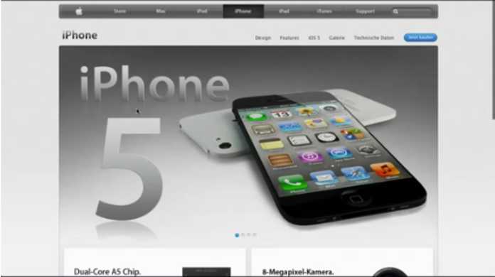 【フェイクでした】ｷﾀ——(ﾟ∀ﾟ)——!! AppleがiPhone 5紹介ページをうっかりウェブに載せちゃったっぽい雰囲気！