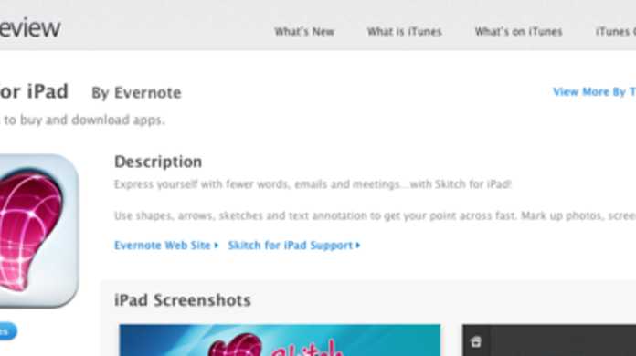 【無料】これでさらにiPadでのブログ更新が捗るぞ！写真・スクショ編集アプリ「Skitch for iPad」が本日リリース！
