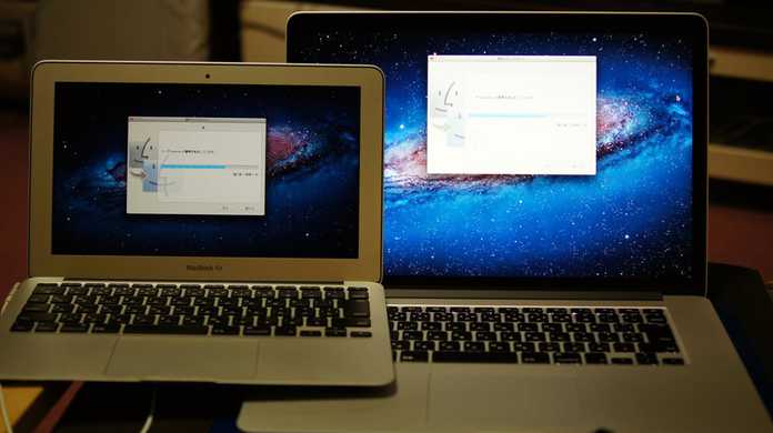 MacBook Pro Retinaディスプレイモデルはモバイルでフル活用すると4時間20分使える。