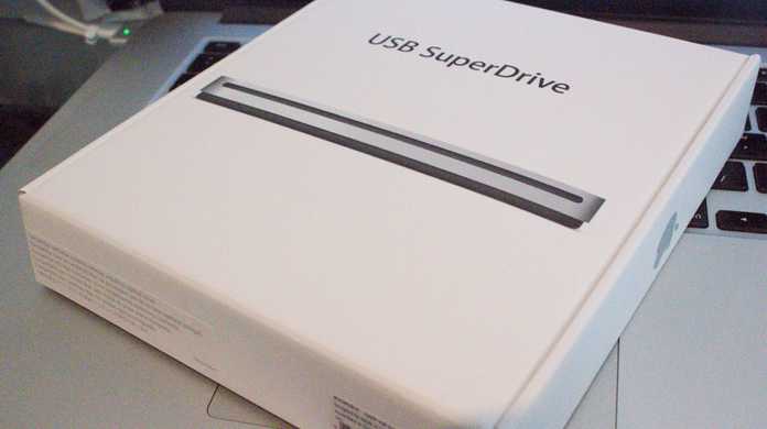Apple USB SuperDriveが予想以上にカッコよくてMacとマッチして使い勝手よくて買ってよかった！