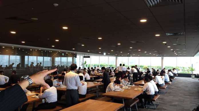 日本HPの社員食堂に特別潜入！これが半沢直樹で登場した食堂だ！なんとクックパッドの人気レシピが食べられる！