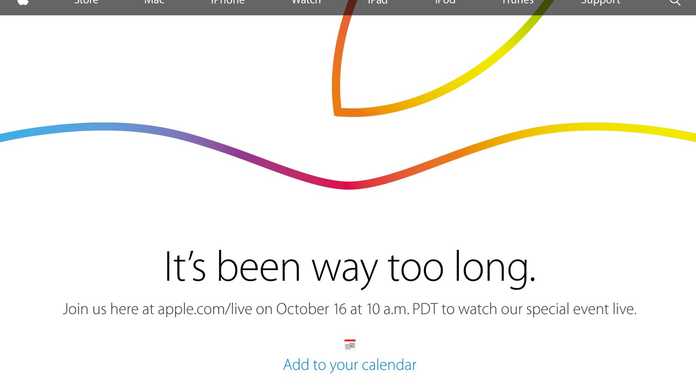 今回こそはトラブル無しで！Apple、10月17日午前2時から行われるスペシャルイベントをライブで配信