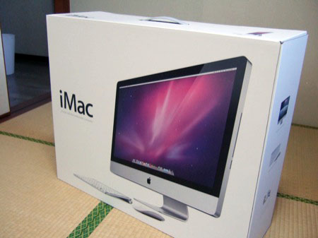 iMac 27インチ (Late 2009) 買っちゃったよ！開封の儀フォトレビュー